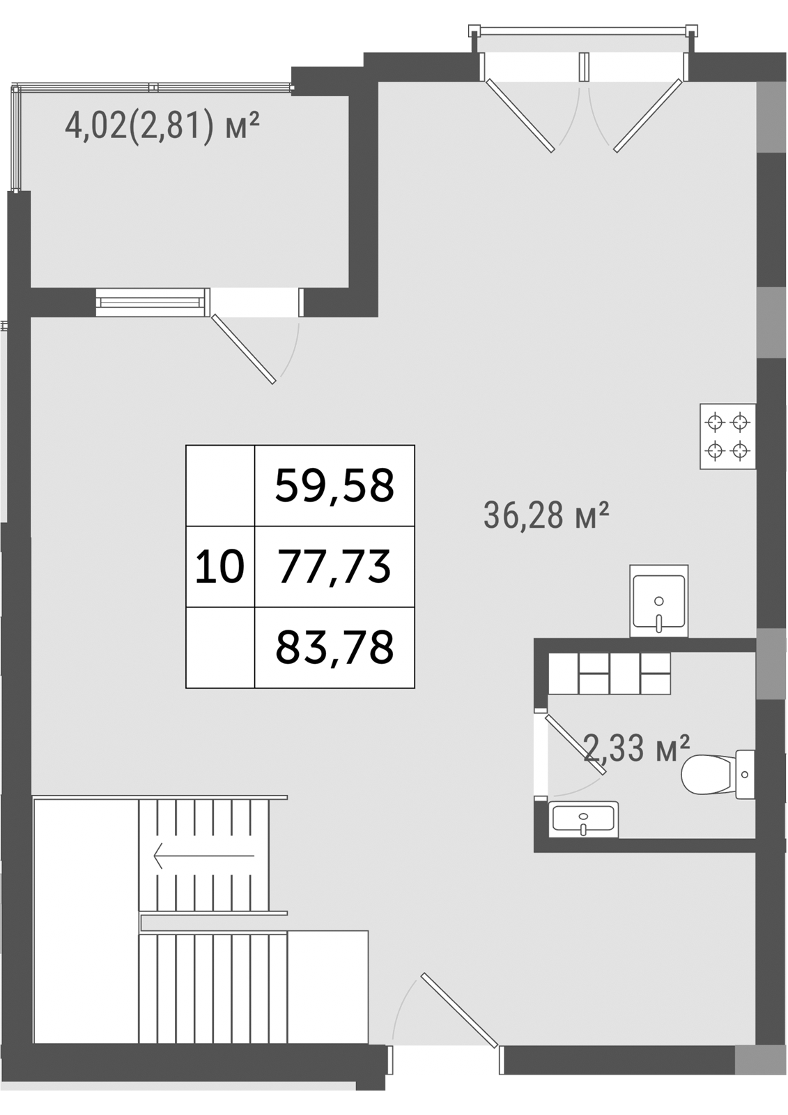 Квартира ЖК Малиновка за $114000
